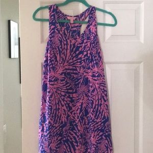 Summer dress, racer back, Lilly Pulitzer, size xs